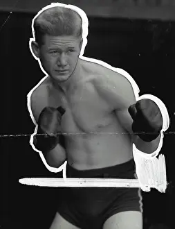 Feather Prints: Bobby Wilson hand punching American *****. February 13, 1935