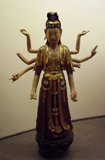 Lord Prints: Bodhisattva Avalokitesvara with eight arms (the lord who looks down)