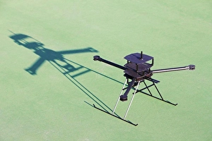 Aerospace Industry Prints: Body of prototype of experimental unmanned aerial vehicle (UAV)