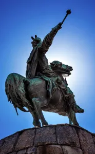 Equestrian Statue Prints: Bohdan Khmelnytsky equestrian statue