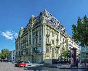 Ukraine Prints: Bolshaya Moskovskaya Hotel in Odessa, Ukraine