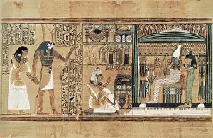 Myth Prints: Book of the Dead or Papyrus of Any