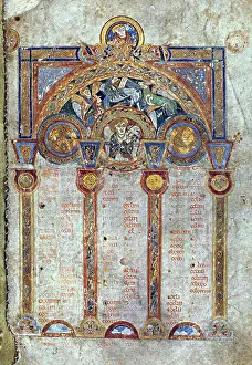 Script Prints: The Book of Kells (Irish: Leabhar Cheanannais) (Dublin)