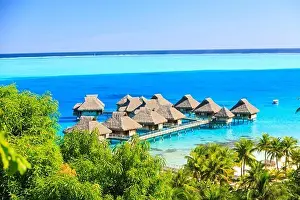 South Pacific Prints: Bora Bora Nui Resort & Spa, Bora Bora Island