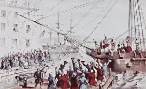 Boston Prints: The Boston Tea Party Sarony & Major