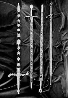Picture Prints: (Top to Bottom) The Sword of stateThe Sword of spiritual justiceThe Sword of Temporal justiceThe Sword of Mercy