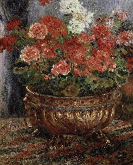 Bouquet of Flowers (Bouquet de Fleurs) 1880 Pierre-Auguste Renoir (1841-1919/French) Private Collection, Neuilly