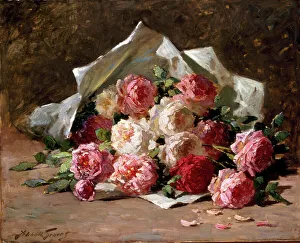 Flowersuk Prints: Bouquet of Roses Abbott Fuller Graves (1859-1936 American) Oil on canvas Christie's Images