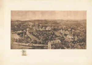 Campus Prints: Bowdoin College, Artist H.D. Nichols