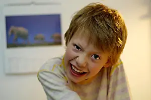 Jacks Prints: Boy being cheeky