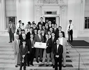 Assistant Prints: Boy Scouts of America (BSA) Explorers group at the White House (Presidential Assistant David F)