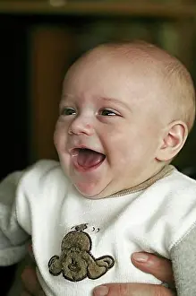 Expressions Prints: BOY WEARING PAJAMAS WITH HAPPY FACE