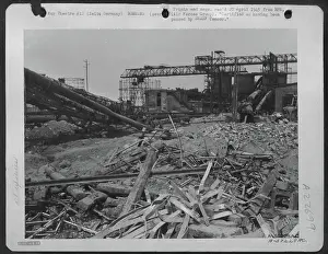 Bombing Prints: Brabag Synthetic Oil Plant At Zietz