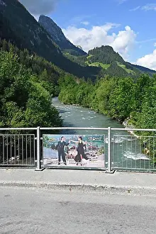 Two Persons Prints: Bridge Banner Dance Scene Bollywood Cult Musical