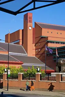 Capital Cities Prints: British Library exterior, London, England, UK