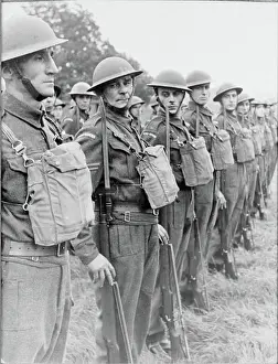 Piemags Prints: British Workers Guard Their Work- the Home Guard