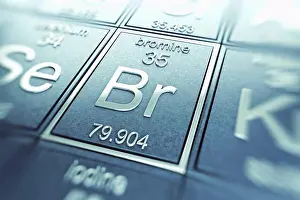 Metallic Prints: Bromine (Chemical Element)