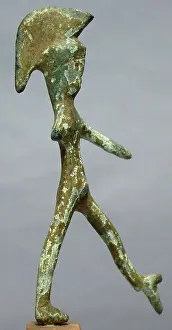 Subject Prints: Bronze statuette of a warrior 6th to 5th century B