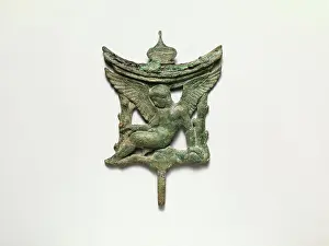 Seated Prints: Bronze support for a mirror 4th century B