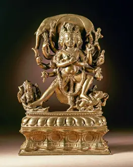 Brass Prints: The Buddhist Deity Chakrasamvara
