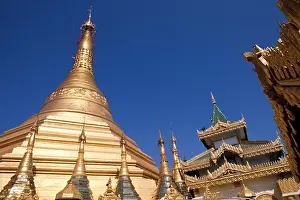 Ornament Prints: Buddhistic Kyaik Thanlan Pagoda