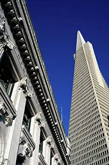 National Landmark Prints: Buildings in a city, Transamerica Pyramid, San Francisco, California, USA