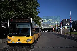 Local Transport Prints: Bus of line 42, SSB, Stuttgarter Strassenbahnen AG