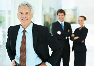 Advisor Prints: Business man, CEO and smile in portrait