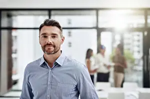 Expert Prints: Business man, portrait and manager for collaboration