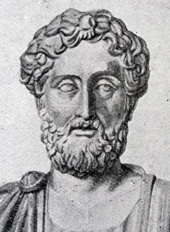 Emperor Prints: Bust of Emperor Nero Germanicus, Roman Emperor and the last Julio-Claudian Dynasty