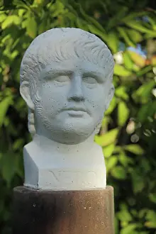 Monarch Prints: Bust of Nero Claudius Caesar Augustus Germanicus 54-65 AD