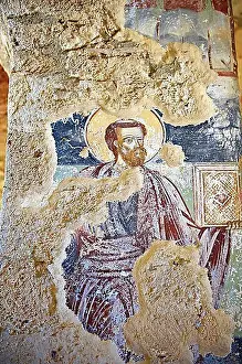 Rooms Prints: Byzantine fresco of the church of Saint Nicolas