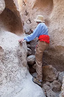 Public Land Prints: CA, Mojave National Preserve, Rings Loop Trail at Hole-in-the-Wall (MR)