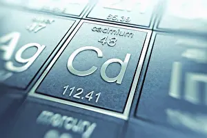 Metallic Prints: Cadmium (Chemical Element)