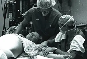Doctors Prints: Caesarean section. C-section