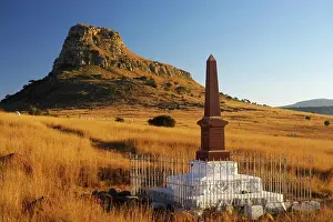 Battle Prints: Cairns of white stones