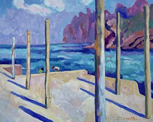Shade Prints: Cala San Vicente by Josephine Trotter, 1997 (b.1940/British)