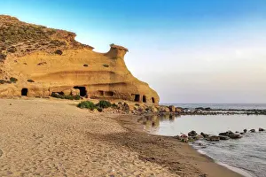 Wildlife Conservation Prints: Calacerrada Beach, Mediterranean Sea, Aguilas, Murcia, Spain, Europe