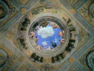 Virtue Prints: Camera degli Sposi: Ceiling Oculus ca