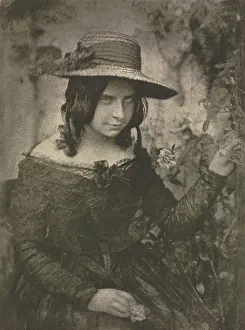 David Prints: Camera Work: Girl in Straw Hat, 1912