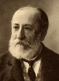 1902 Prints: Camille Saint-Saens (1835-1921) French composer, organist and music critic. Halftone, 1902