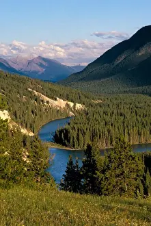 Rocky Mountains Prints: CANADA, ALBERTA, ROCKY MOUNTAINS