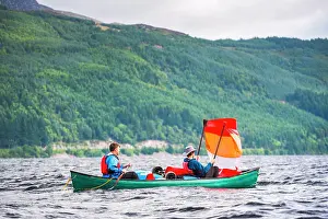 Loch Prints: Canoeing Loch Ness section of the Caledonian Canal