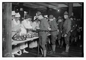 World War Prints: Canteen, 8th Coast Defense