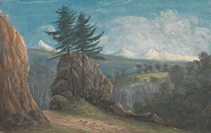 Gouache Prints: Canton/ Berne (Switzerland), Isaac Weld