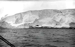 Glacier Prints: Captain Sir Hubert Wilkins stirring camera record of the second Hearst-Wilkins Antarctic Expedition