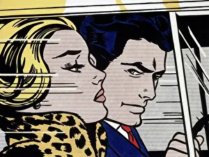 Shirt And Tie Prints: In The Car Lichtenstein, Roy(1923-1997 American) Oil And Magna/Canvas Christie's Images