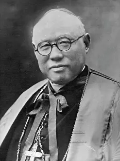 Catholic Church Prints: Cardinal Tien. Archbishop of PekingThomas Tien