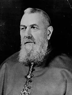 Catholic Church Prints: Cardinal Tisserant, Cardinal Bishop Of Ostia - Eugene Tisserant was created Cardinal in 1936; he was born in Nancy