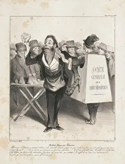 Robert Prints: Caricaturana: Pl. 14, Robert Macaire Bookseller (Caricaturana: Pl)